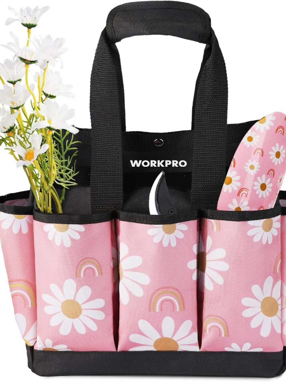 Garden Tool Bag, 9 Pockets Gardening Bag